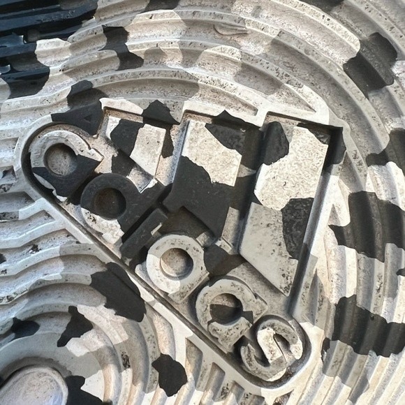 adidas Pro Bounce 2019 White Gold Metallic Basketball Sneakers Mens size 13 - Picture 8 of 11